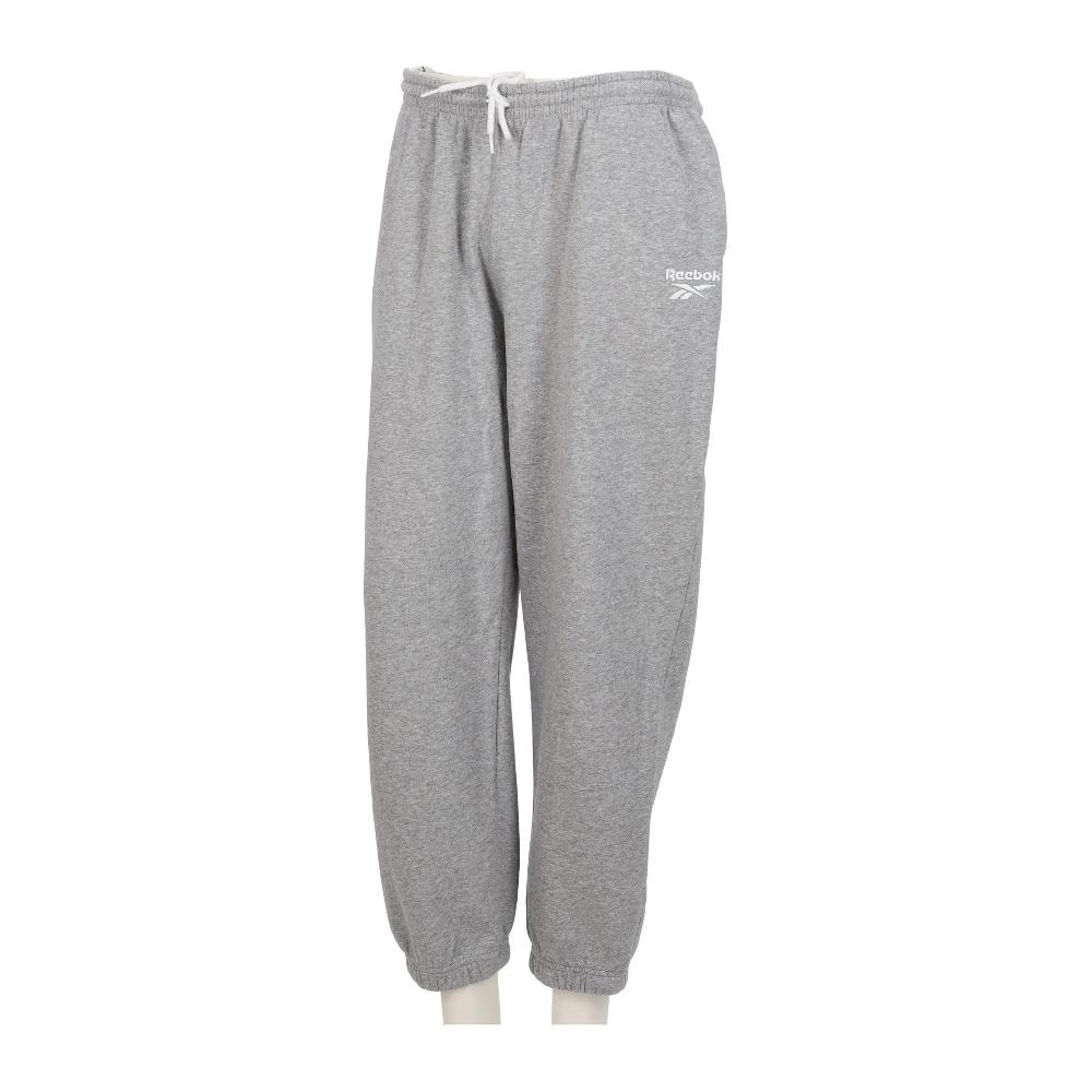 Fitness / Cardio training - Reebok Jogging Small Logo Joggers Coupe tapered Logo Vector blanc Femme Taille XL Gris #QWE7594 - photo 1