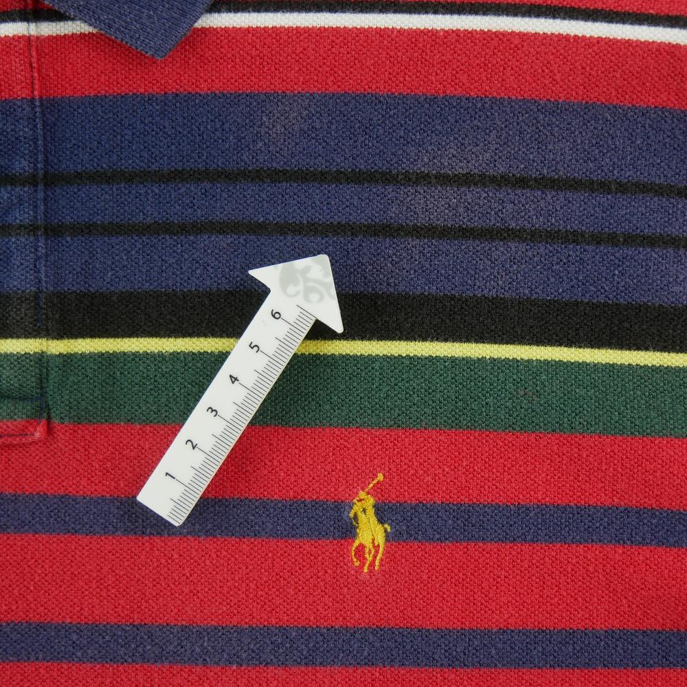 Golf - Polo Ralph Lauren Polo manches courtes Custom Fit Homme Taille XL Marine #QWE1073 - photo 5