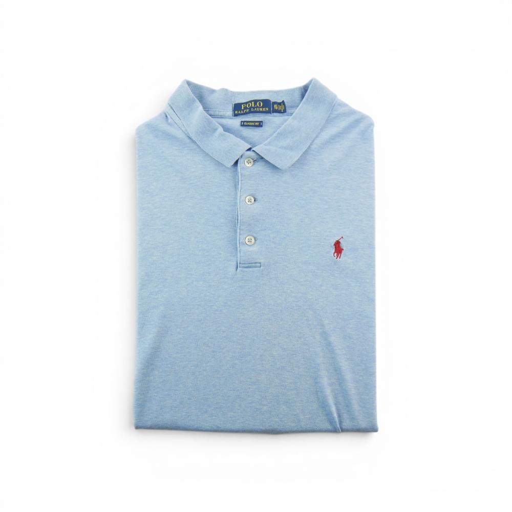 Golf - Polo Ralph Lauren Polo manches courtes Classic Fit Homme Taille XL Bleu clair #QWE1621 - photo 1