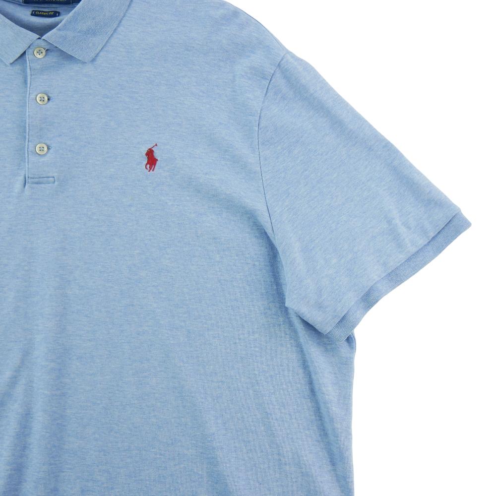 Golf - Polo Ralph Lauren Polo manches courtes Classic Fit Homme Taille XL Bleu clair #QWE1621 - photo 7