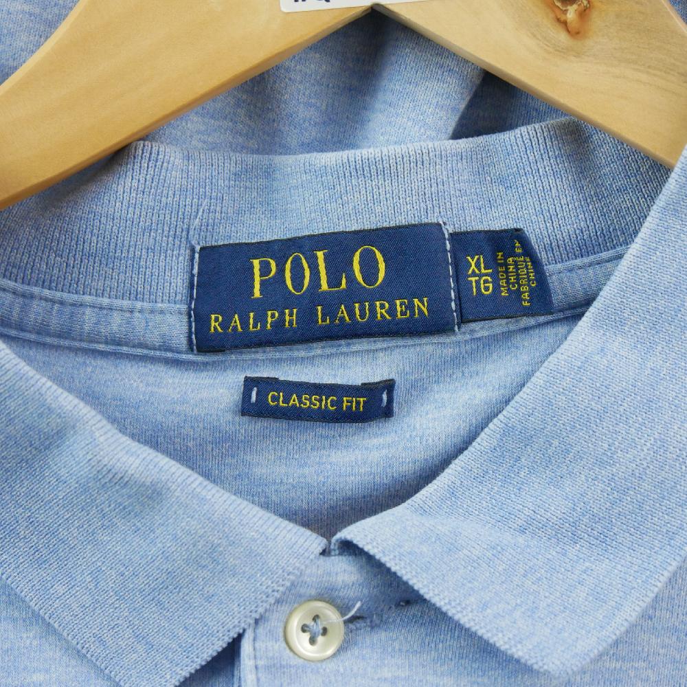 Golf - Polo Ralph Lauren Polo manches courtes Classic Fit Homme Taille XL Bleu clair #QWE1621 - photo 8