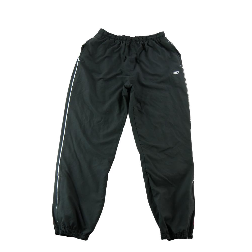 Fitness / Cardio training - Reebok Jogging Loose Fit Y2K Piping Contrasté Logo Brodé Doublé Homme Taille L Noir #QWE3594 - photo 1