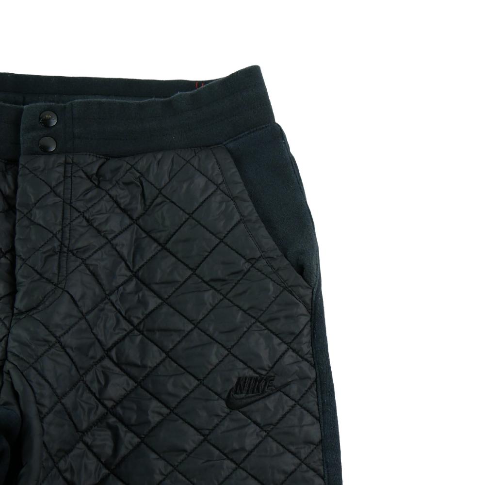 Sportswear - Nike Jogging V442 Fleece Cuffed Winterized Quilted Matelassé Hybrid Homme Taille L Noir #QWE4310 - photo 3