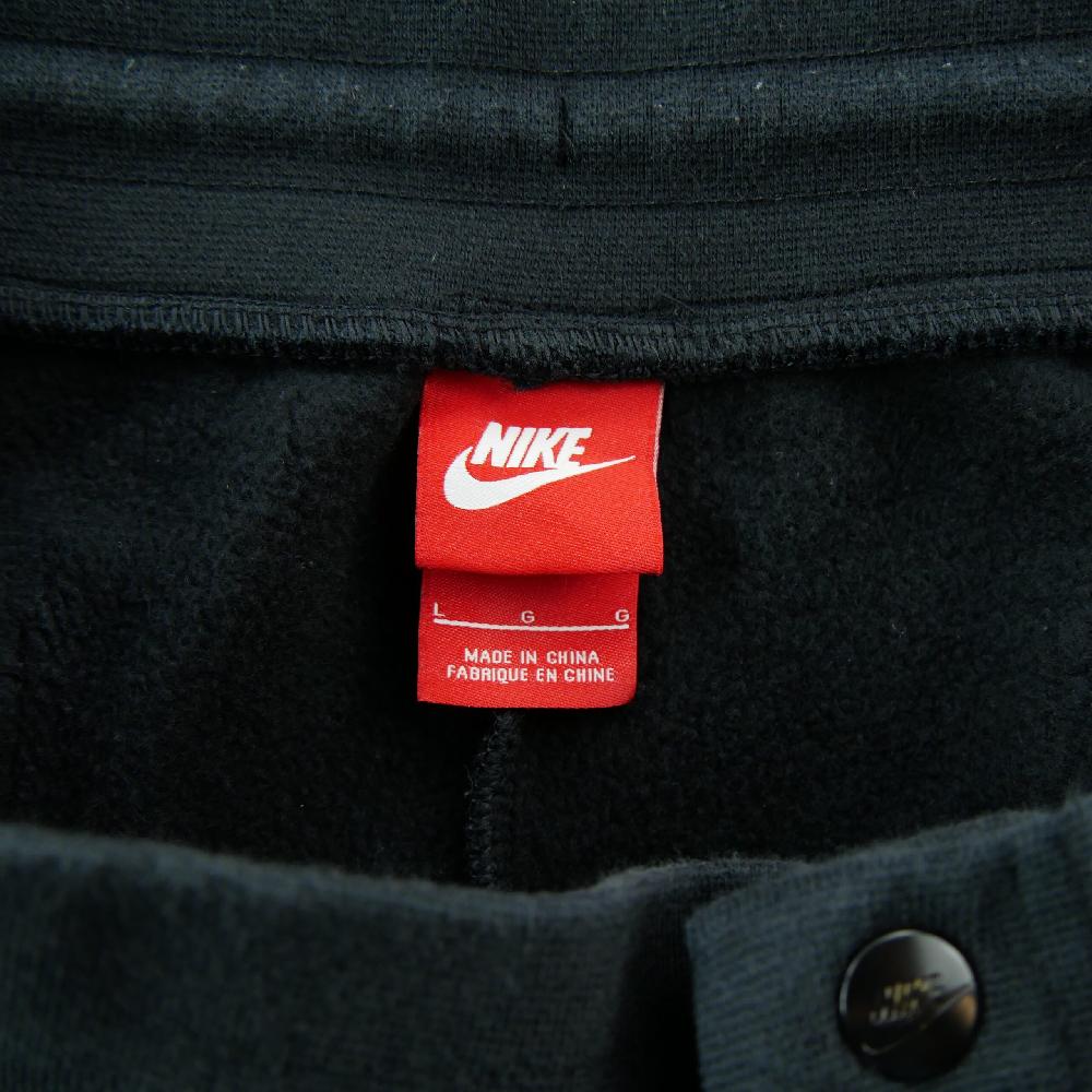 Sportswear - Nike Jogging V442 Fleece Cuffed Winterized Quilted Matelassé Hybrid Homme Taille L Noir #QWE4310 - photo 5