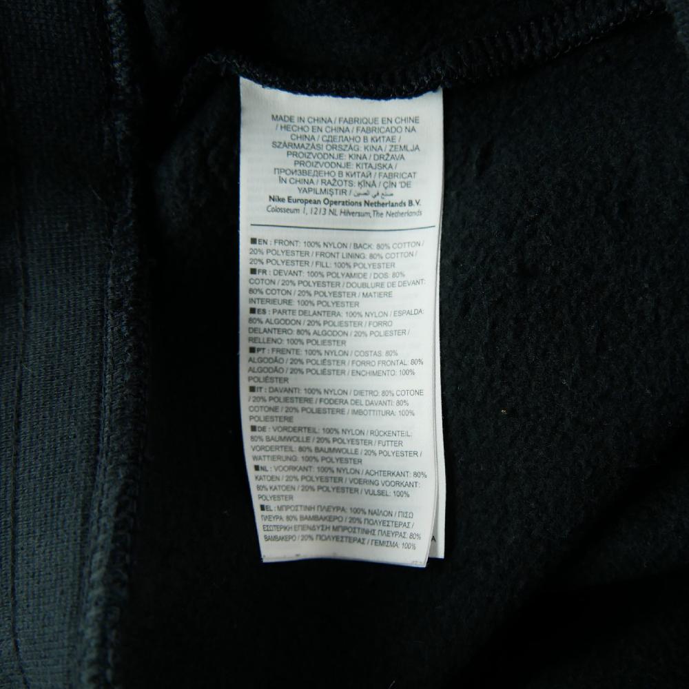 Sportswear - Nike Jogging V442 Fleece Cuffed Winterized Quilted Matelassé Hybrid Homme Taille L Noir #QWE4310 - photo 6