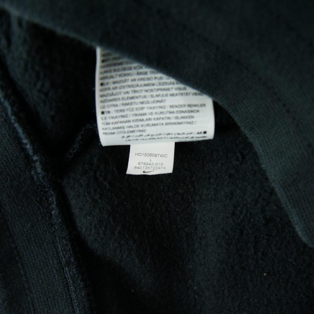 Sportswear - Nike Jogging V442 Fleece Cuffed Winterized Quilted Matelassé Hybrid Homme Taille L Noir #QWE4310 - photo 7