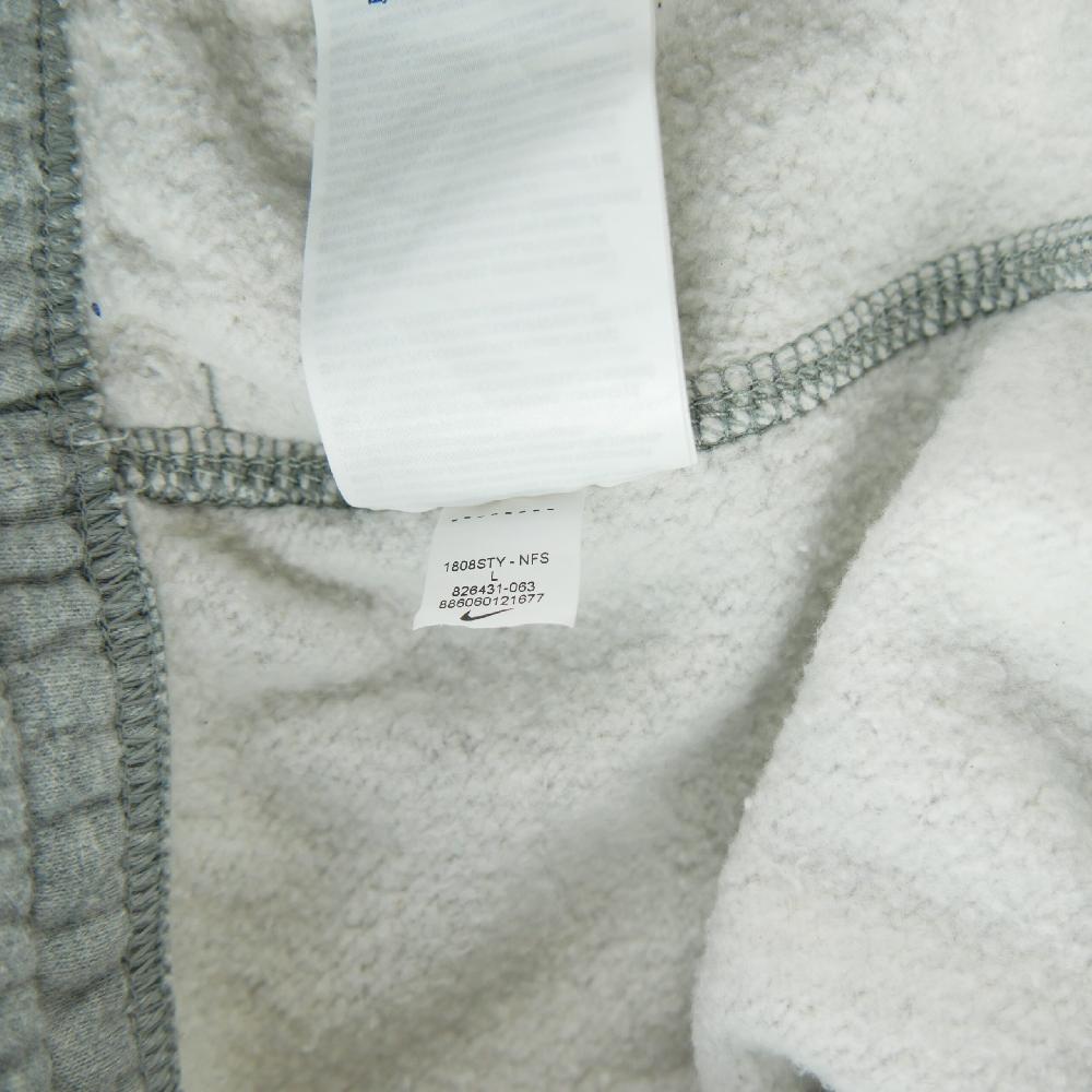Sportswear - Nike Jogging Club Fleece Regular Fit Fuselée Swoosh brodé Homme Taille L Gris #QWE3805 - photo 7