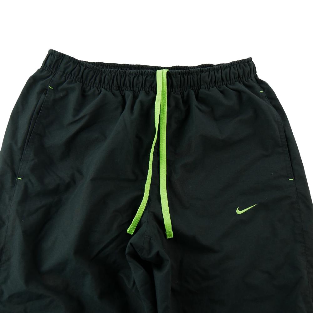 Sportswear - Nike Jogging Track Pants Nylon Look Mesh Lining Side Stripe Neon Green Retro Homme Taille L #QWE3467 - photo 4