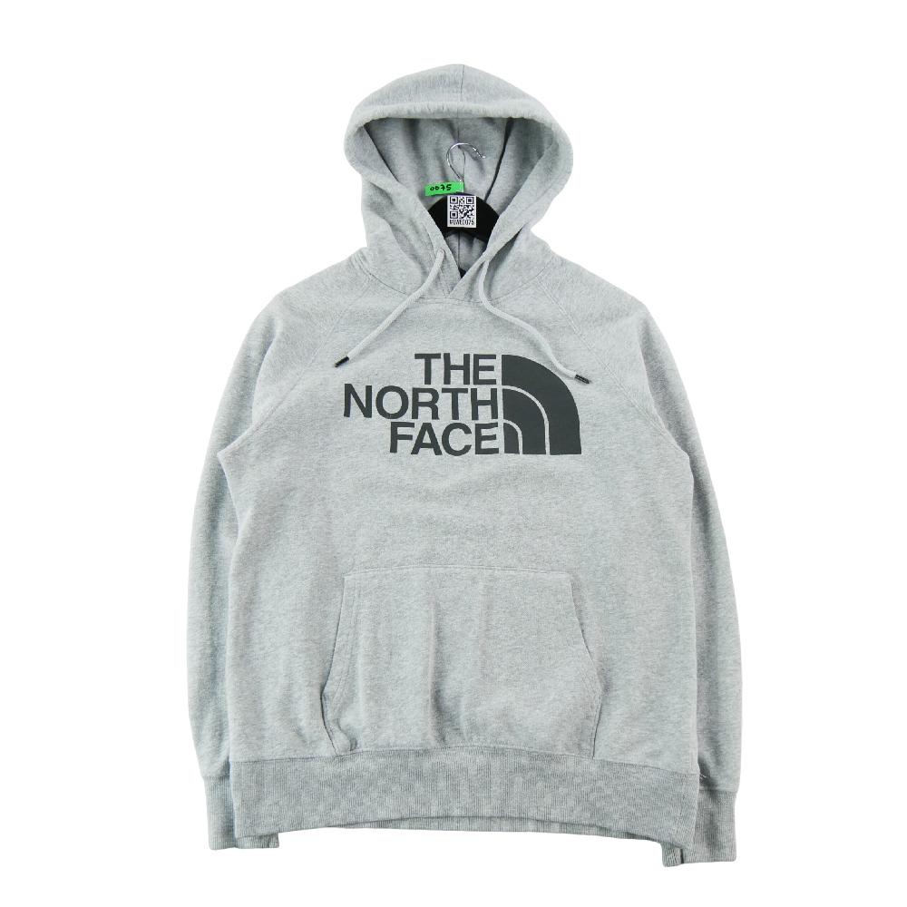 Sportswear - The North Face Sweat à capuche Half Dome Regular Fit Logo Oversize Femme Taille M Gris #QWE0075 - photo 1