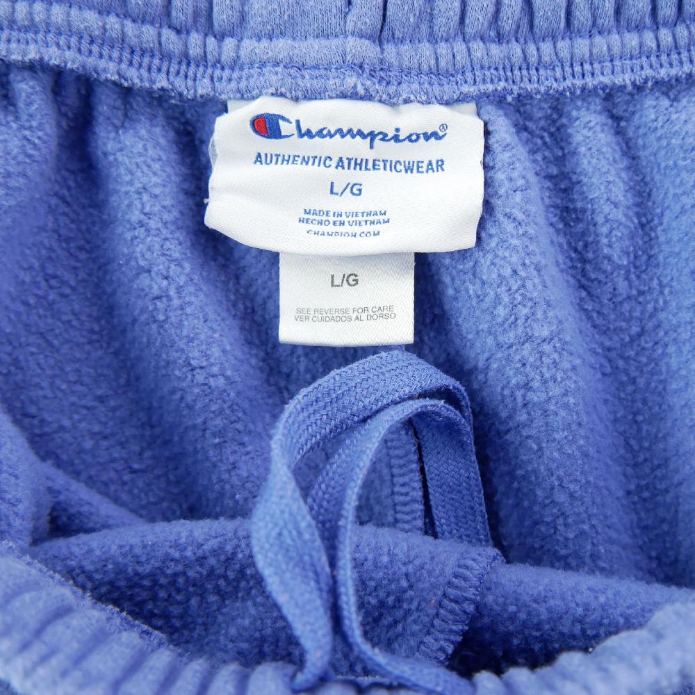 Sportswear - Champion Jogging Powerblend Fleece Tapered Fit Molleton Gratté Femme Taille L Bleu #QWE1892 - photo 8