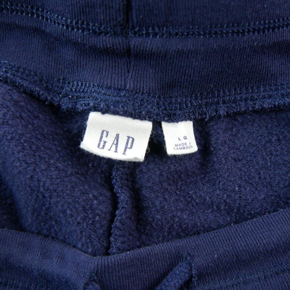 Sportswear - Gap Jogging Tapered Fit Molleton Gratté Bas Élastiqués Homme Taille L Bleu, Marine #QWE3060 - photo 5