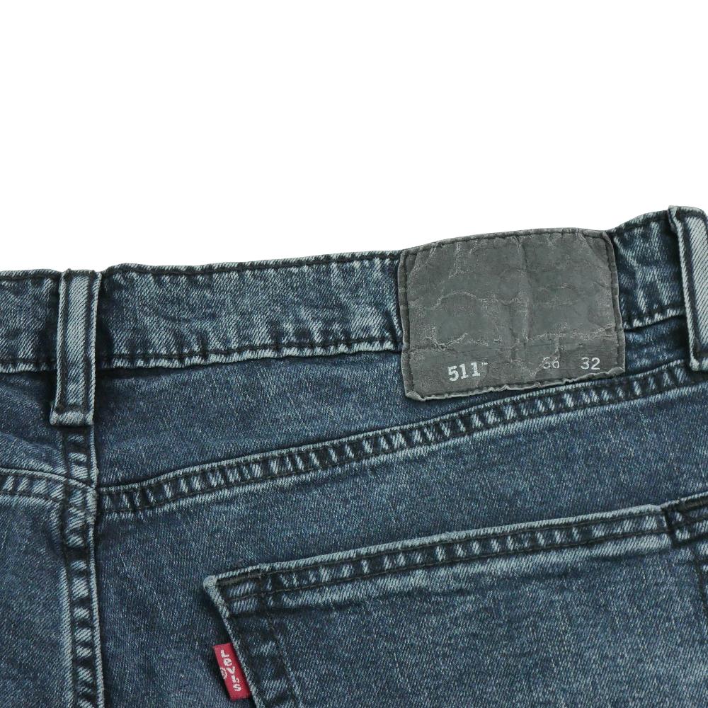 Sportswear - Levi Strauss Jean Levis 511 Slim Fit Taille W36/L32 Homme Bleu #QWE7638 - photo 7