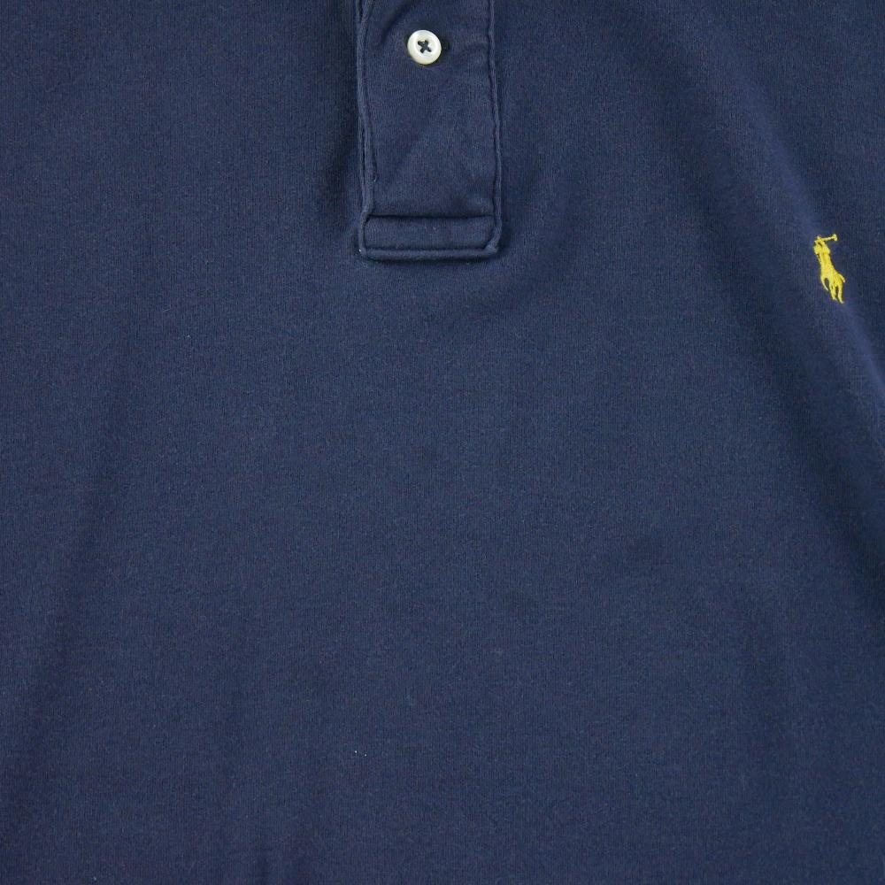 Golf - Polo Ralph Lauren Polo manches longues Classic Fit Mesh Pony Homme Taille 2XL Marine #QWE1491 - photo 3