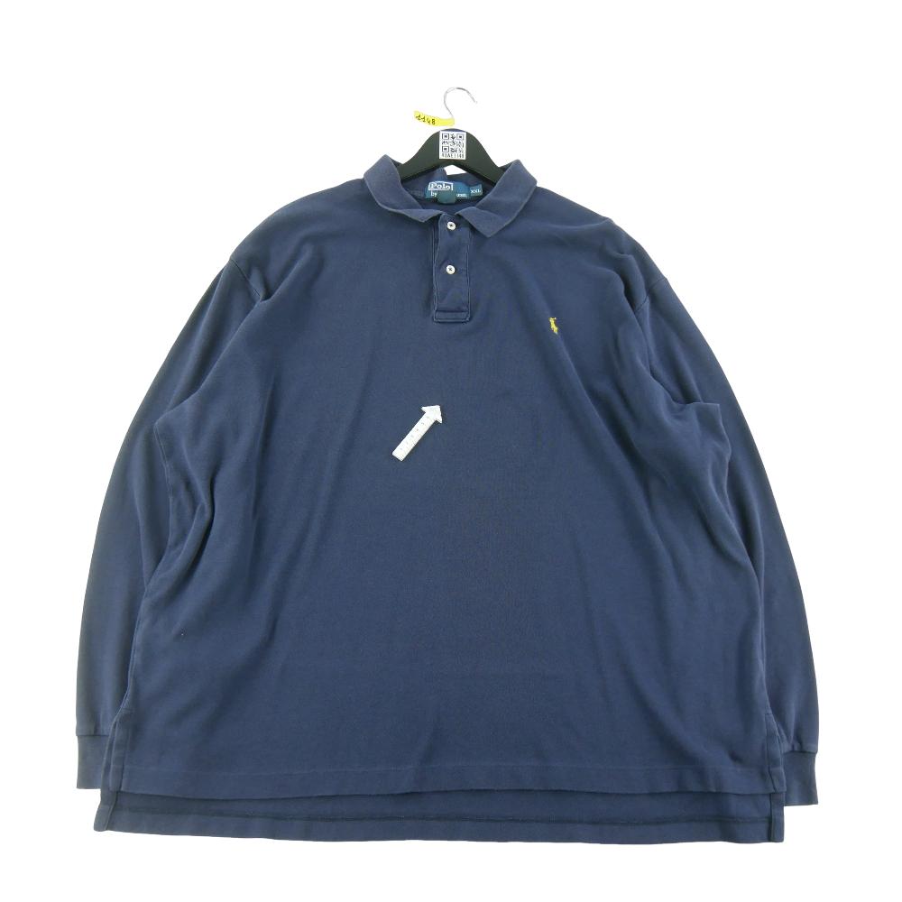 Golf - Polo Ralph Lauren Polo manches longues Classic Fit Mesh Pony Homme Taille 2XL Marine #QWE1491 - photo 5