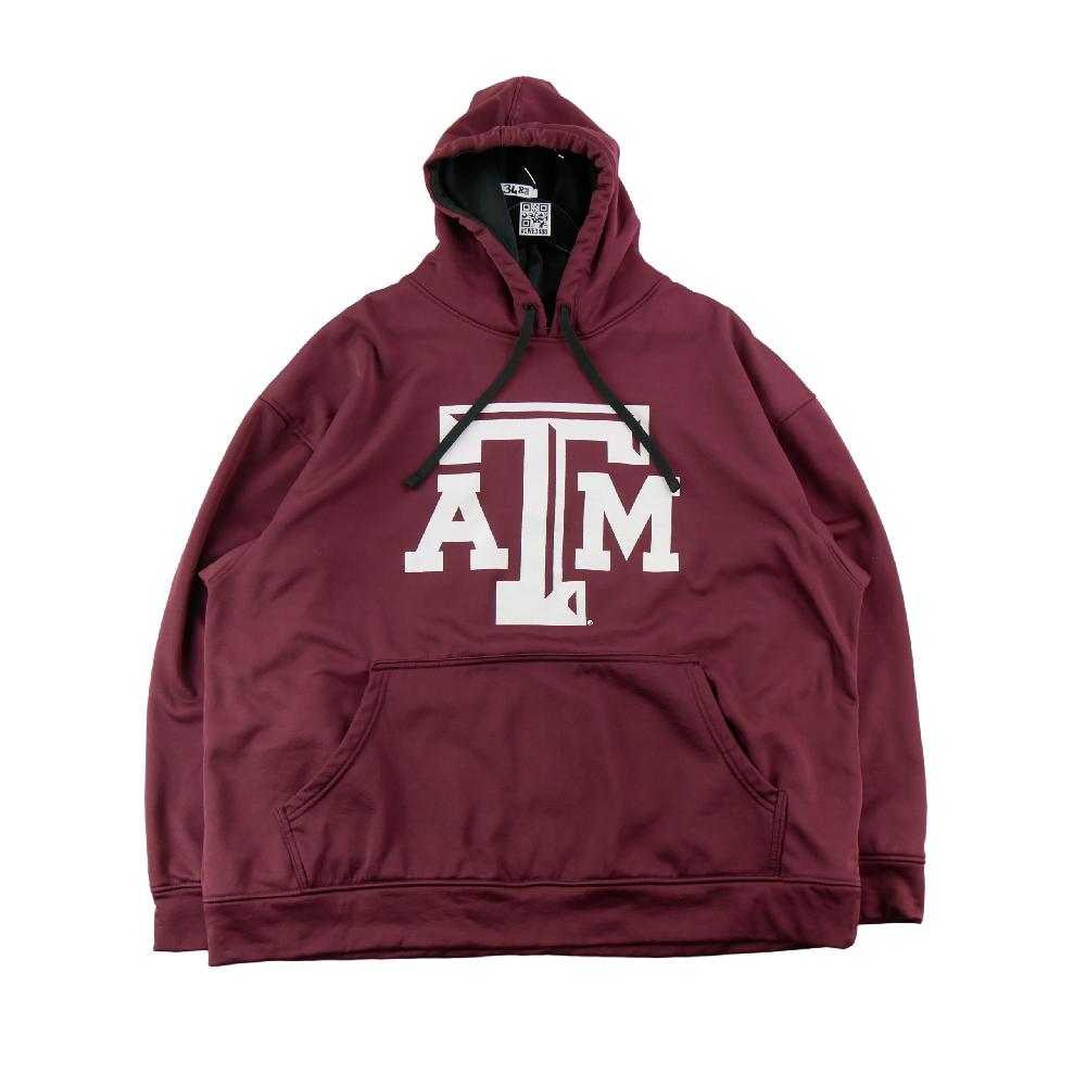 Sportswear - Champion Sweat à capuche NCAA Texas A&M Homme Taille 2XL Bordeaux #QWE7429 - photo 1