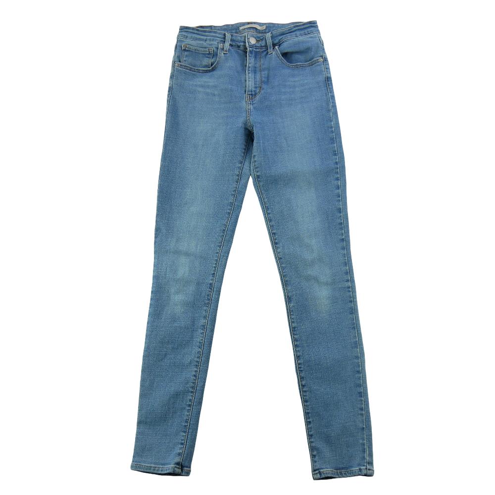 Sportswear - Levi Strauss Jean Levis 721 High Rise Skinny Taille W27/L30 Femme Bleu #QWE0067 - photo 1