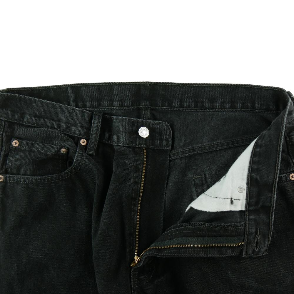 Sportswear - Levi Strauss Jean Levis 550 Relaxed Fit W36/L32 Taille Homme Noir #QWE0459 - photo 6