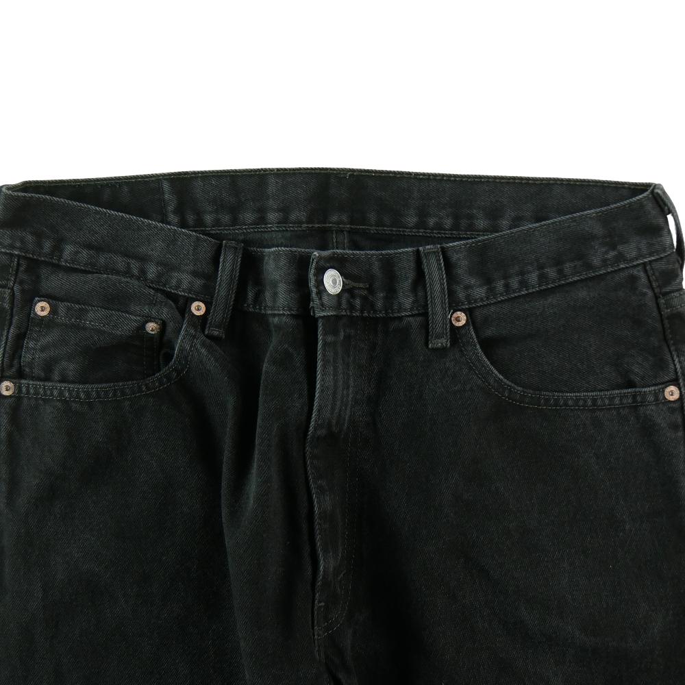Sportswear - Levi Strauss Jean Levis 550 Relaxed Fit W36/L32 Taille Homme Noir #QWE0459 - photo 7