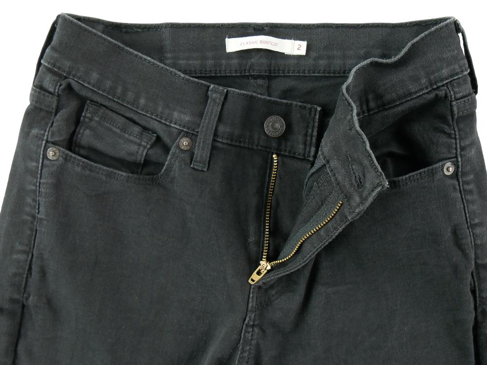 Sportswear - Levi Strauss Jean Levis Classic Bootcut Taille W26/L30 Femme Noir #QWE0688 - photo 5
