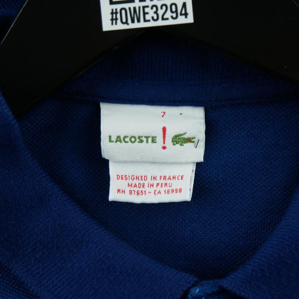 Tennis - Lacoste Polo manches courtes Homme Taille L Marine #QWE3886 - photo 8