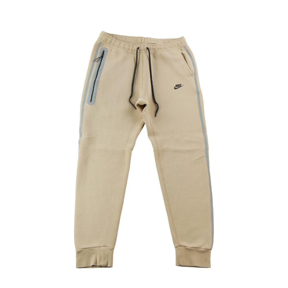 Fitness / Cardio training - Nike Jogging Tech Fleece Slim Fit Détails Réfléchissants Logo Futura Homme Taille L Beige #QWE3298 - photo 1