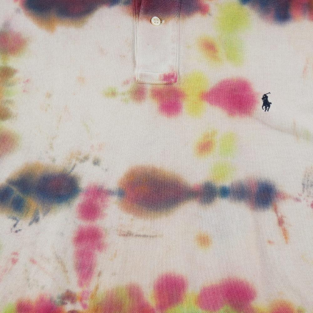 Golf - Polo Ralph Lauren Polo manches courtes Motif tie-dye Logo Pony brodé Homme Taille 2XL #QWE2145 - photo 4