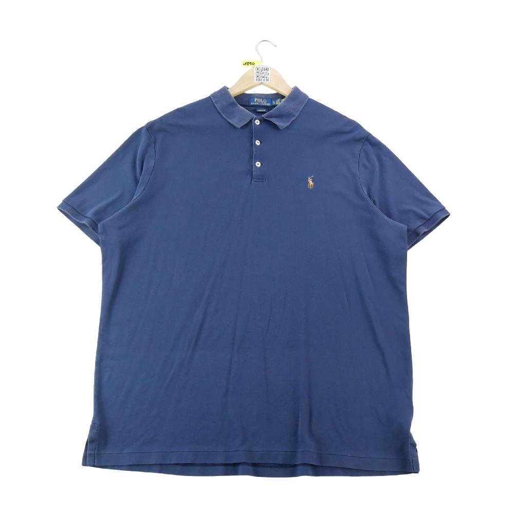 Golf - Polo Ralph Lauren Polo manches courtes Classic Fit Soft Cotton Homme Taille XL Bleu, Marine #QWE1810 - photo 2
