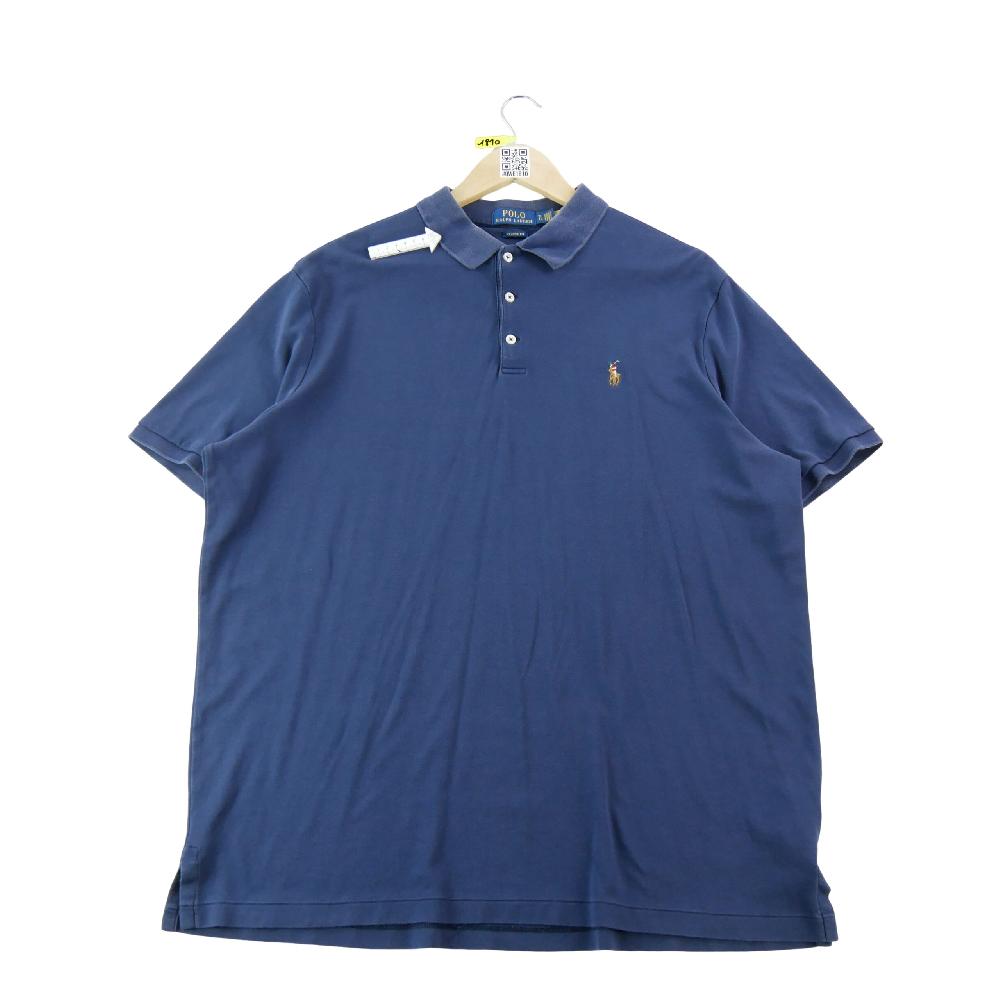 Golf - Polo Ralph Lauren Polo manches courtes Classic Fit Soft Cotton Homme Taille XL Bleu, Marine #QWE1810 - photo 6