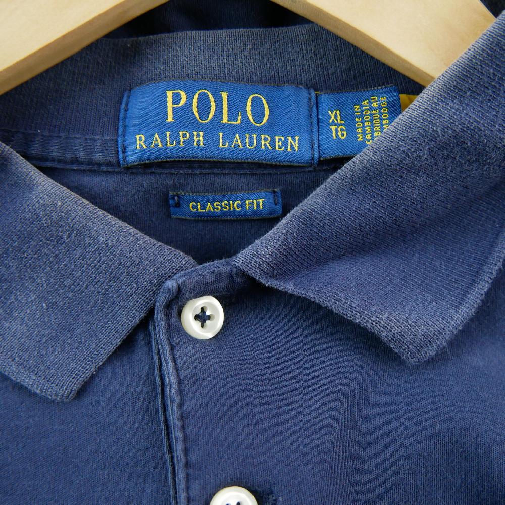 Golf - Polo Ralph Lauren Polo manches courtes Classic Fit Soft Cotton Homme Taille XL Bleu, Marine #QWE1810 - photo 8