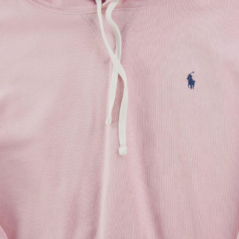 Sportswear - Polo Ralph Lauren Sweat à capuche RL Fleece Hoodie Poney Polo brodé Homme Taille XL Rose #QWE1294 - photo 4