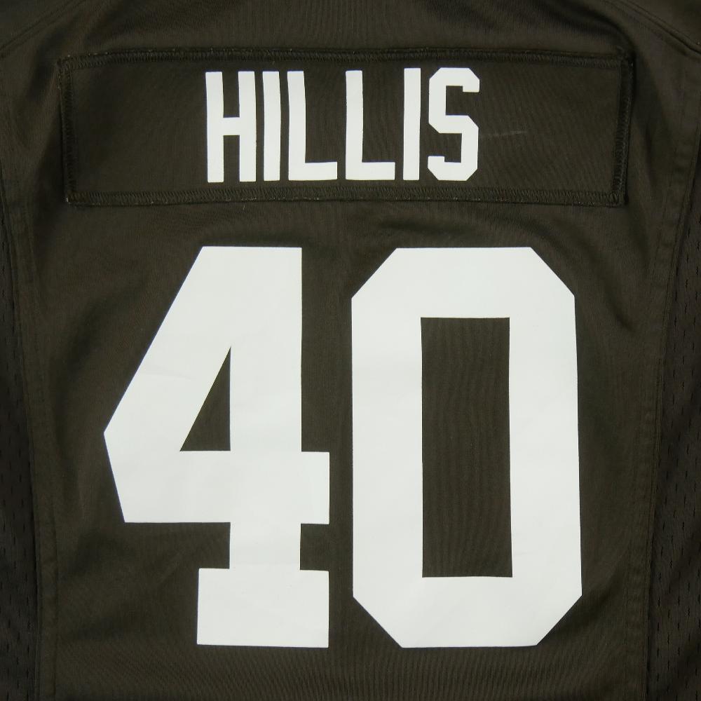 Football Américain - Nike Maillot NFL Cleveland Browns Peyton Hillis On Field Game Jersey Taille L #QWE3661 - photo 4