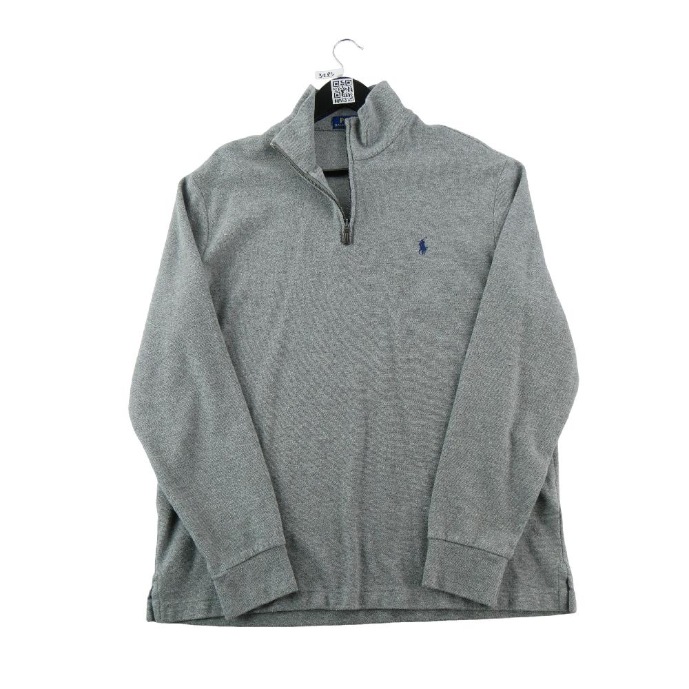 Sportswear - Polo Ralph Lauren Sweat Quart zippé Col montant Pony brodé Coton mélangé Homme Taille L #QWE3125 - photo 1