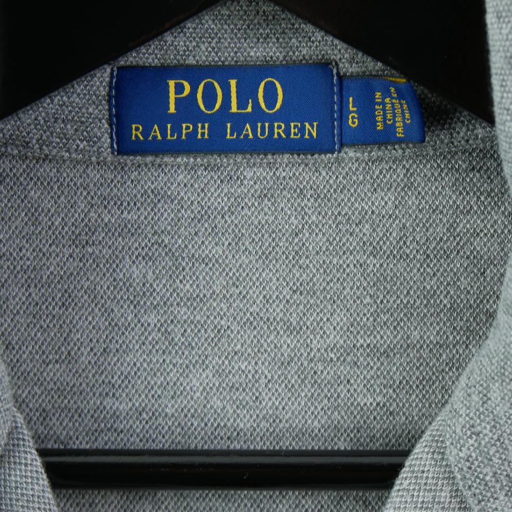 Sportswear - Polo Ralph Lauren Sweat Quart zippé Col montant Pony brodé Coton mélangé Homme Taille L #QWE3125 - photo 6