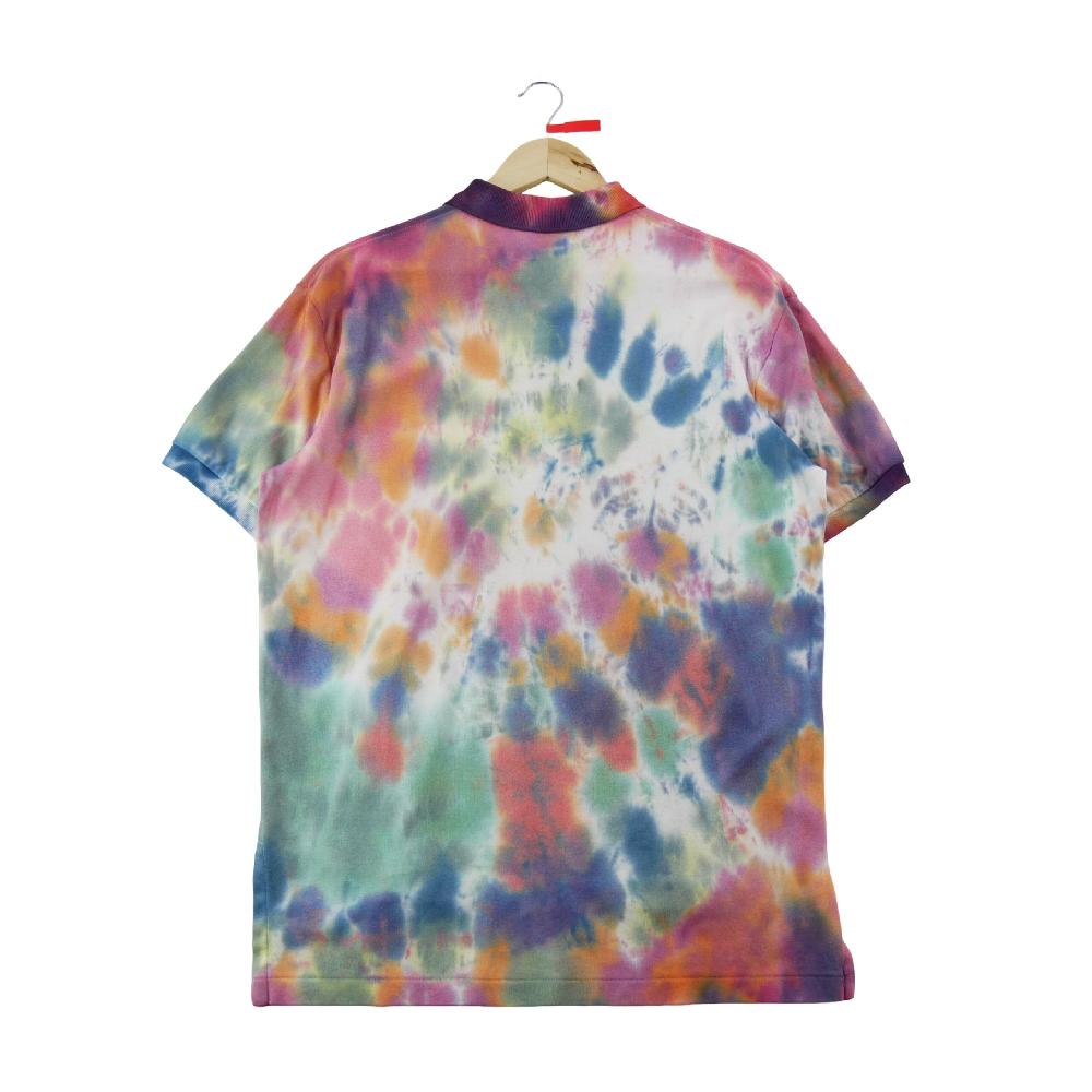 Golf - Polo Ralph Lauren Polo manches courtes Classic Fit Tie-Dye Mesh Poney brodé Homme Taille S #QWE2358 - photo 3
