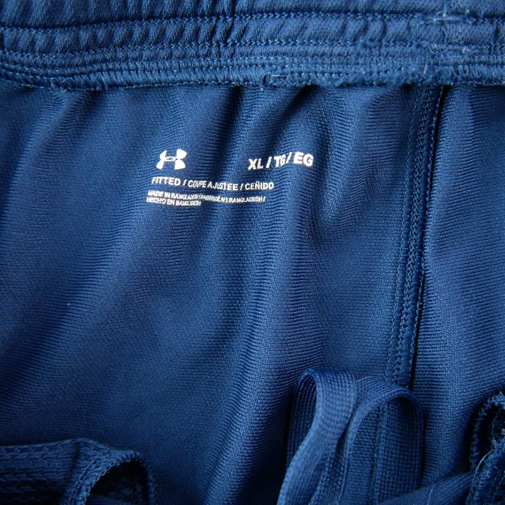Fitness / Cardio training - Under Armour Jogging Fitted Piqué Bas Zippés Poches Zippées UA Homme Taille XL Bleu #QWE4016 - photo 6