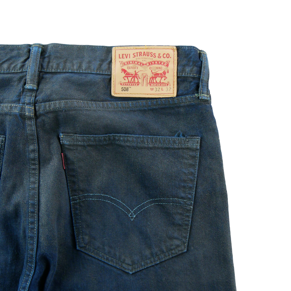 Sportswear - Levi Strauss Jean 508 Regular Taper Denim 100 % Coton Braguette Zippée Taille W32/L32 Homme #QWE1717 - photo 4