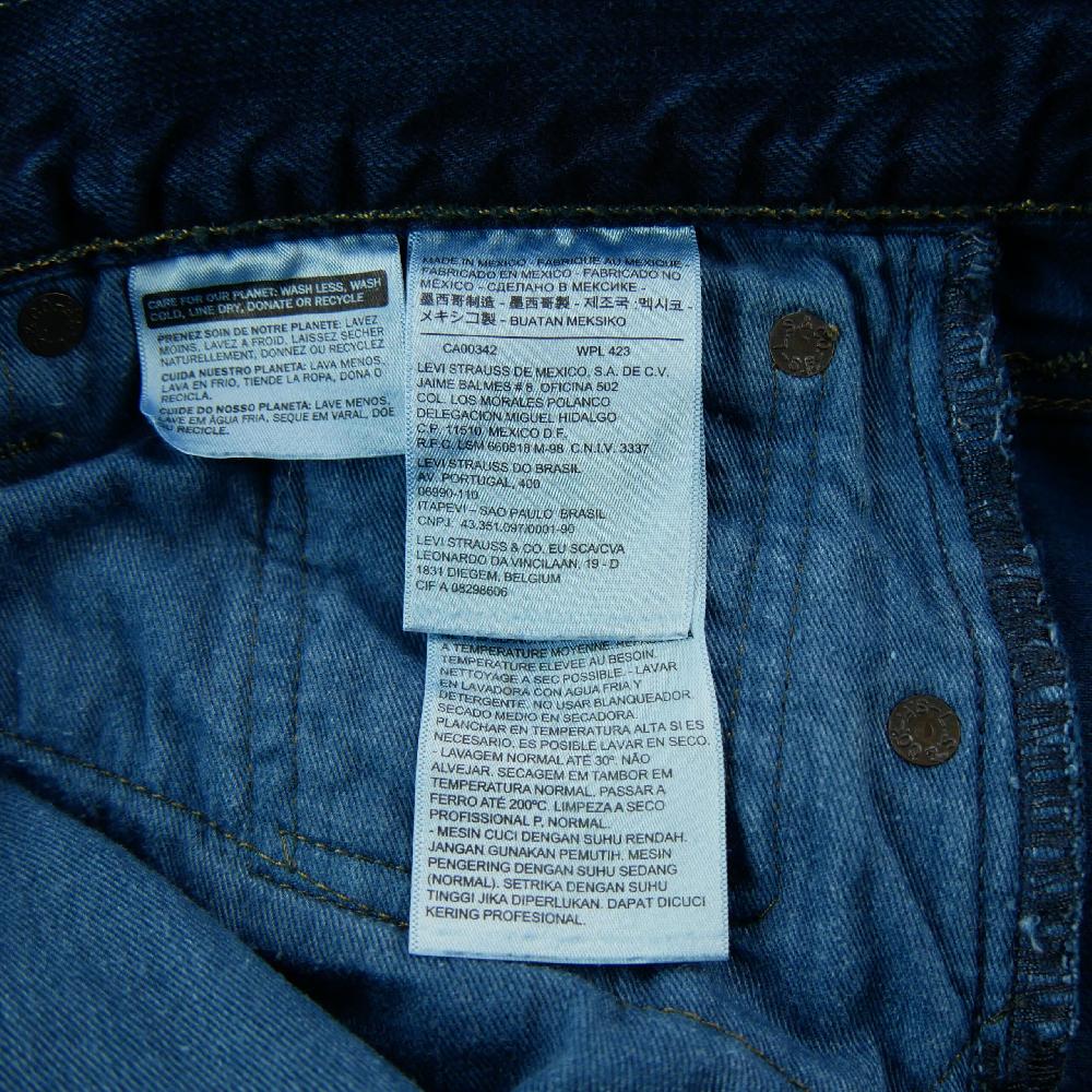 Sportswear - Levi Strauss Jean 508 Regular Taper Denim 100 % Coton Braguette Zippée Taille W32/L32 Homme #QWE1717 - photo 8