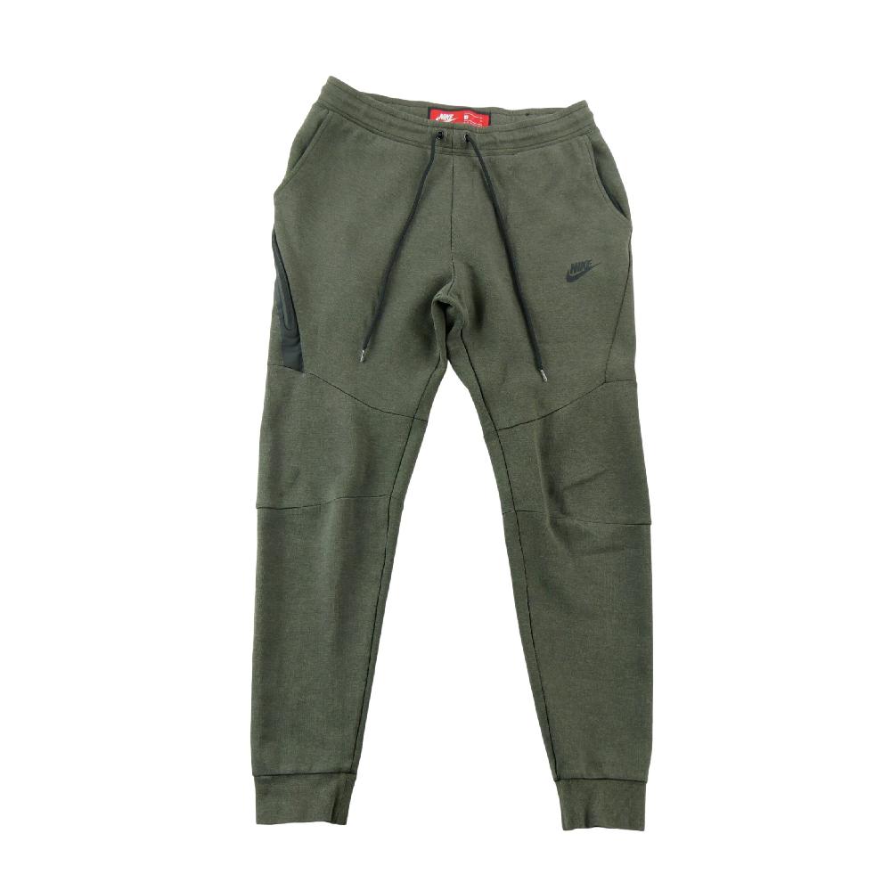 Fitness / Cardio training - Nike Jogging Tech Fleece Jogger 805162-355 Slim Fit Tapered Fit Sequoia Homme Taille S #QWE1405 - photo 1