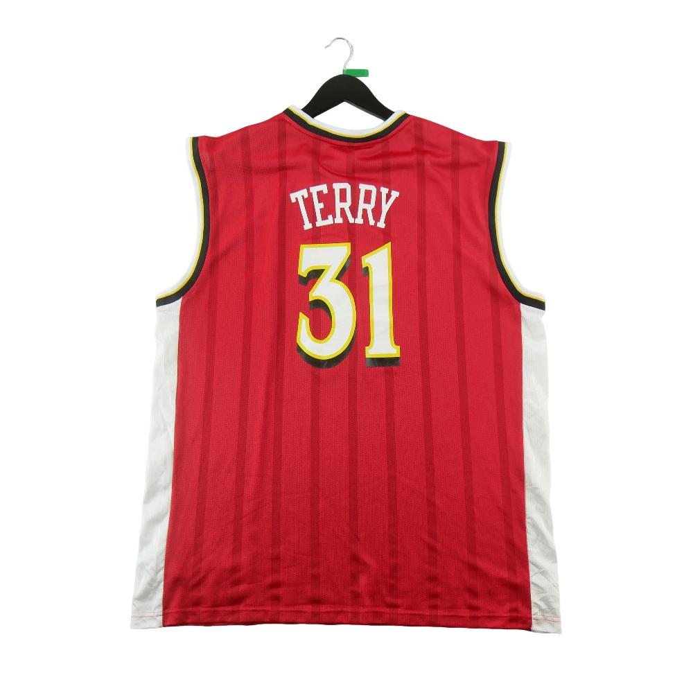 Basket-ball - Reebok Maillot NBA Hawks d'Atlanta Jason Terry 31 2001–2004 Vintage Taille XL #QWE0491 - photo 2