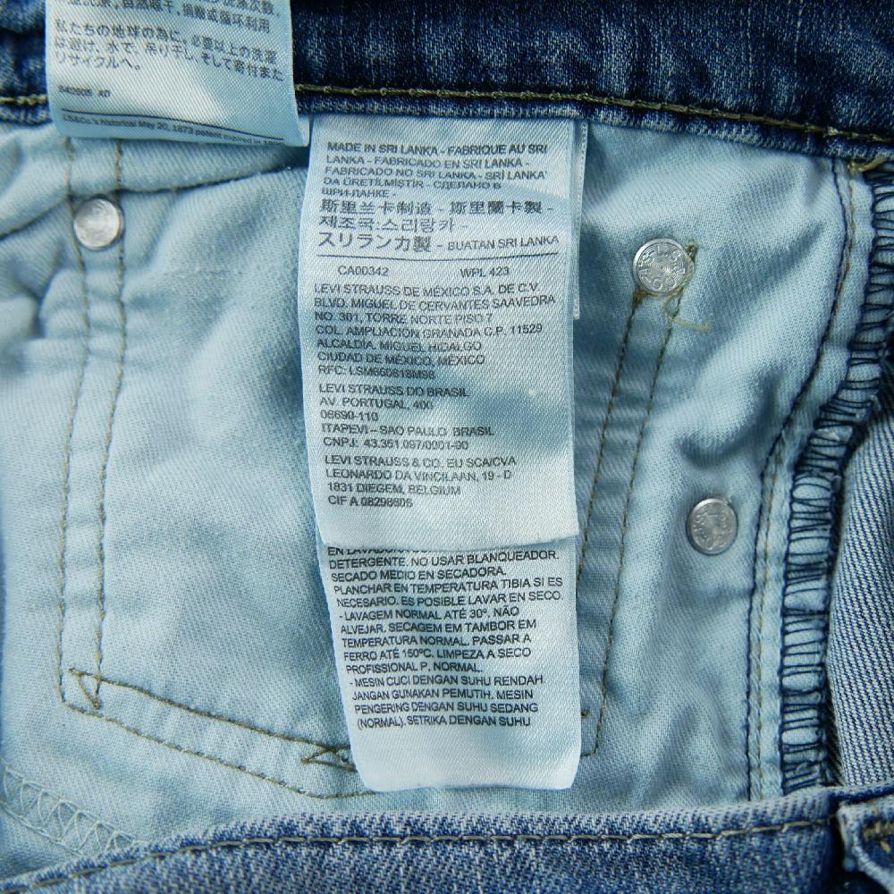 Sportswear - Levi Strauss Jean 511 Slim Fit Amped Advanced Stretch Denim stretch Taille W34/L32 Homme #QWE1033 - photo 7