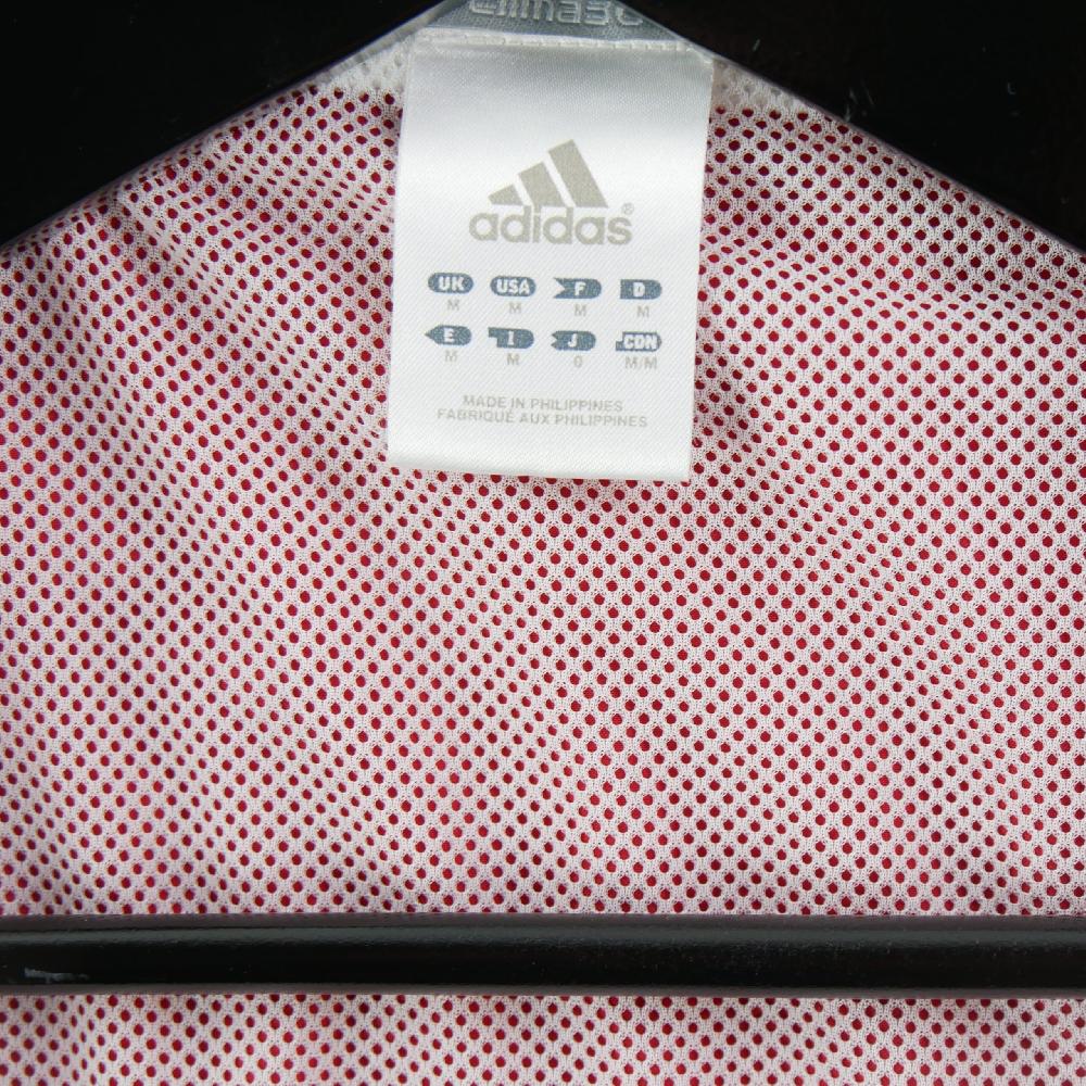 Fitness / Cardio training - Adidas Veste ClimaLite Colorblock rouge blanc Doublure mesh Y2K Homme Taille M #QWE0138 - photo 6