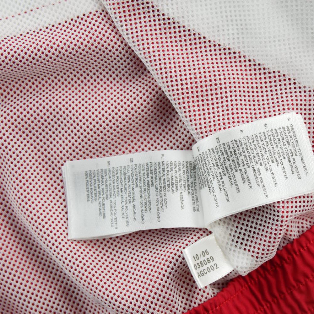 Fitness / Cardio training - Adidas Veste ClimaLite Colorblock rouge blanc Doublure mesh Y2K Homme Taille M #QWE0138 - photo 8