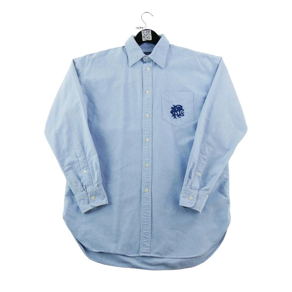 Sportswear - Polo Ralph Lauren Chemise classique Homme Taille M uni Bleu clair #QWE3599 - photo 1