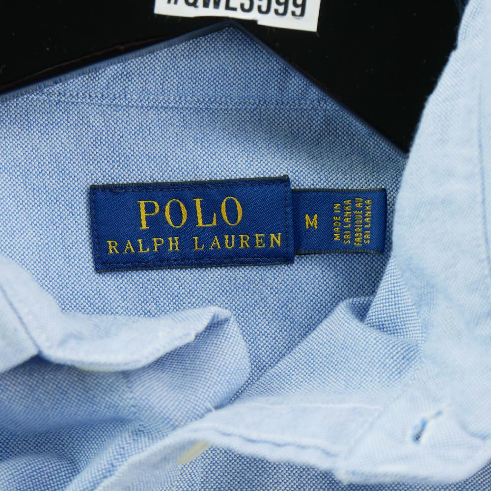 Sportswear - Polo Ralph Lauren Chemise classique Homme Taille M uni Bleu clair #QWE3599 - photo 5