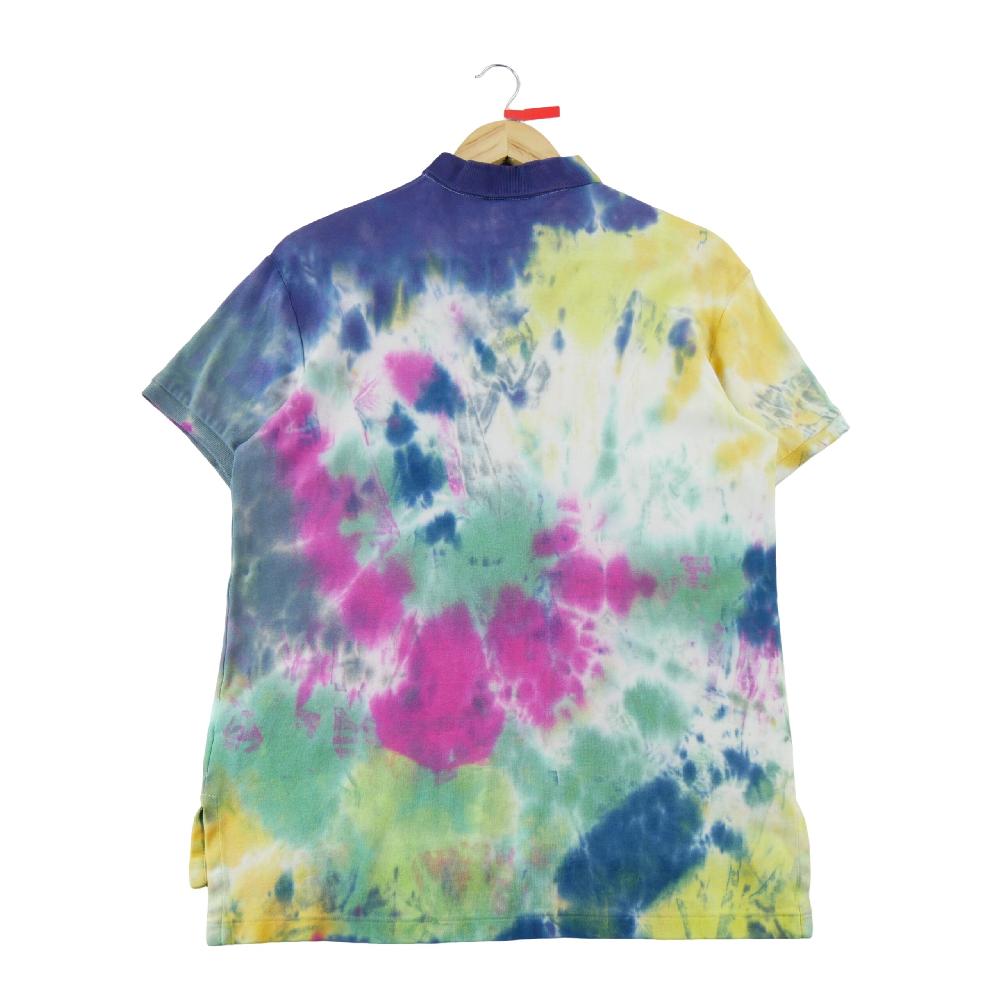Golf - Polo Ralph Lauren Polo manches courtes Custom Fit tie and dye Pony brodé Homme Taille M #QWE2415 - photo 3
