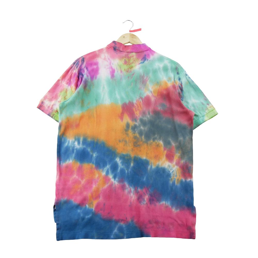 Golf - Ralph Lauren Polo manches courtes Classic Fit Tie-Dye Mesh Poney brodé Homme Taille S #QWE2085 - photo 3