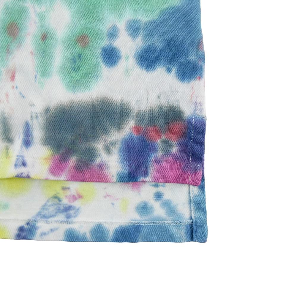 Golf - Polo Ralph Lauren Polo manches courtes Classic Fit Tie-Dye Mesh Poney brodé Homme Taille L #QWE2352 - photo 5