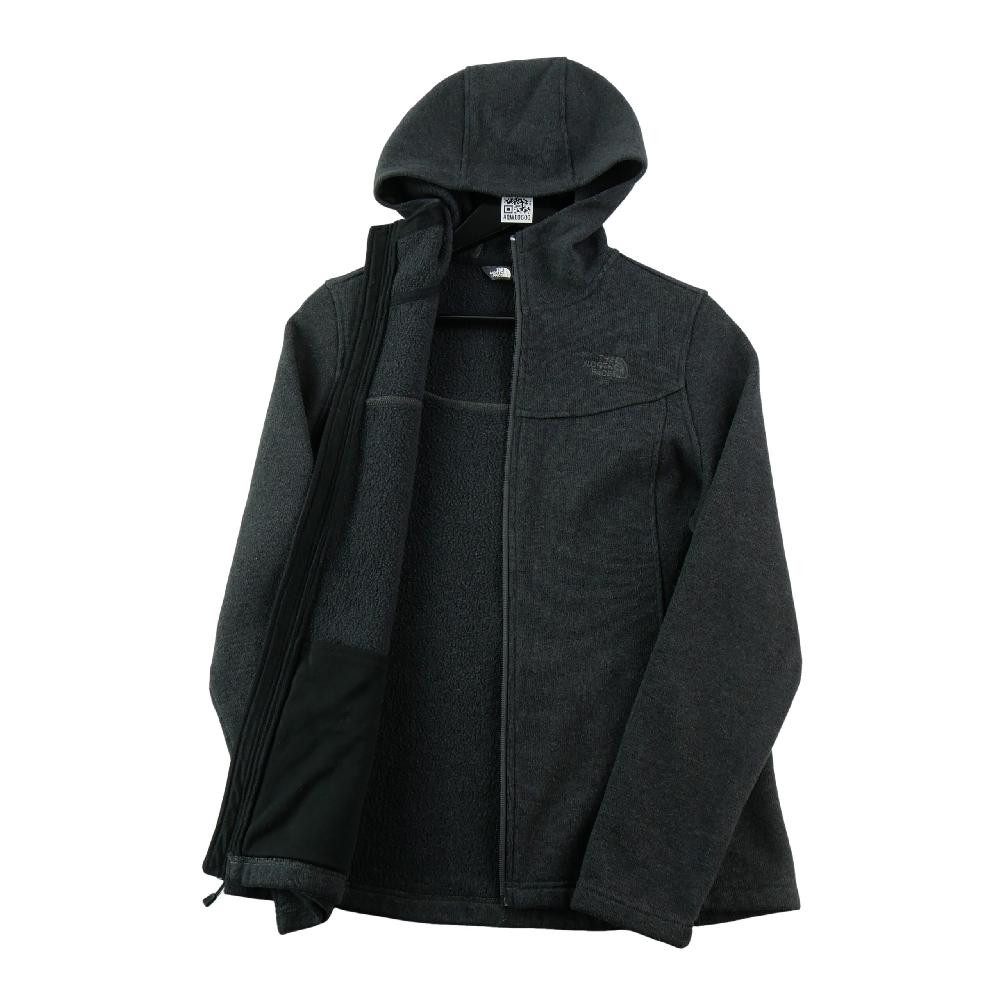 Randonnée / Trek - The North Face Veste polaire Crescent Full-Zip Hoodie Polaire sweater-knit Femme Taille L #QWE0600 - photo 3