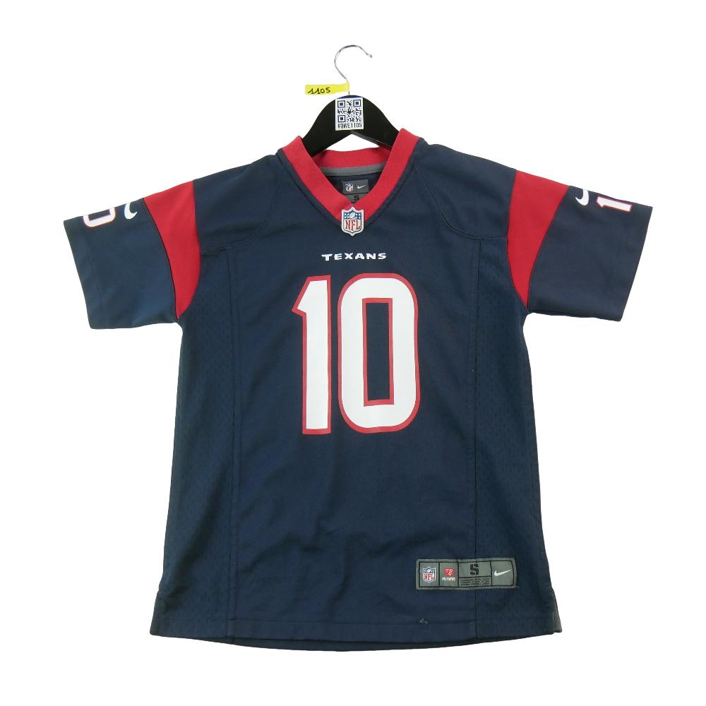 Football Américain - Nike Maillot Garçon NFL Houston Texans On Field DeAndre Hopkins 10 D Hop Taille 8/9 ans #QWE1105 - photo 1