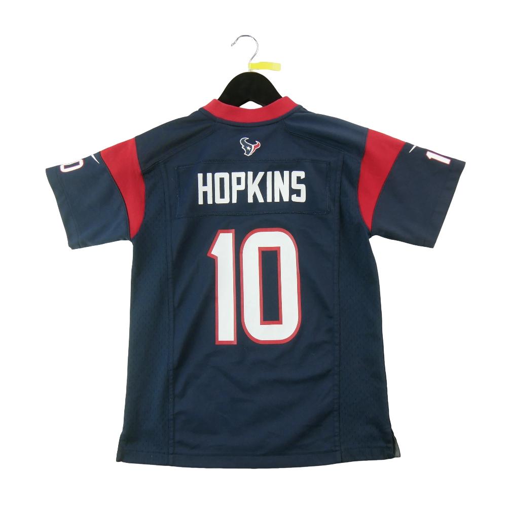 Football Américain - Nike Maillot Garçon NFL Houston Texans On Field DeAndre Hopkins 10 D Hop Taille 8/9 ans #QWE1105 - photo 2